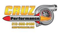 Cruz Performance logo with a turbocharger graphic on a transparent background