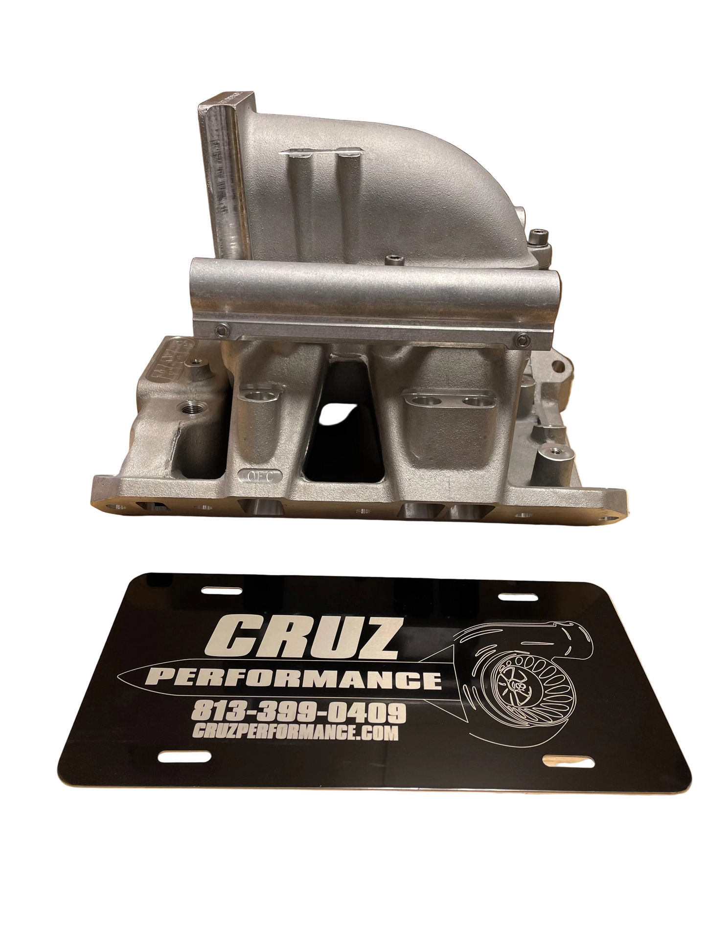 CRUZ Performance Angled Plenum Spacer For Champion Race Intake