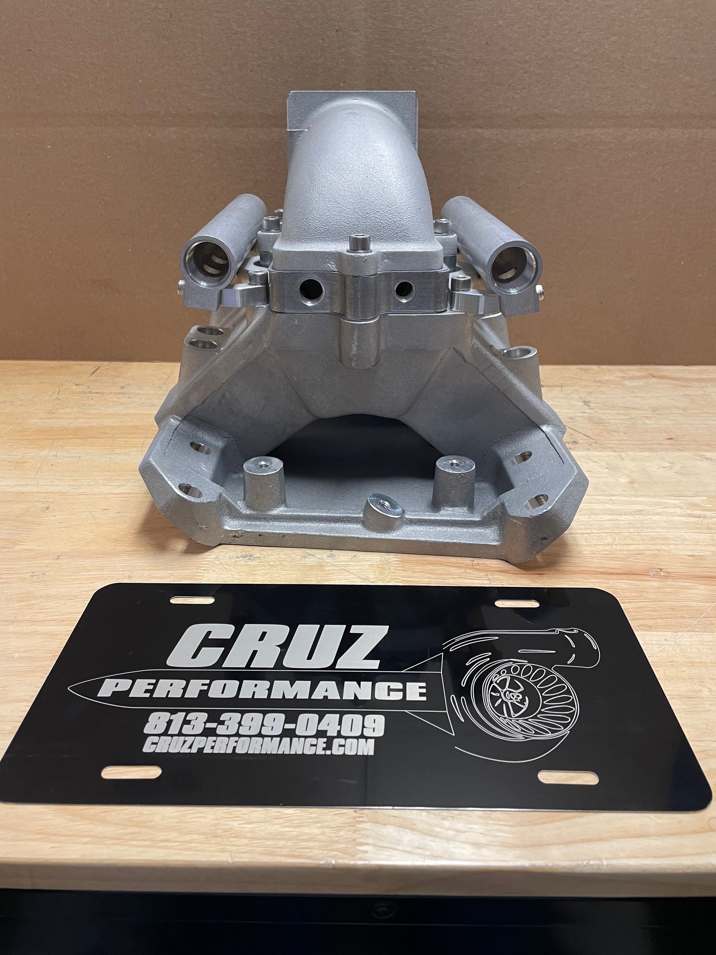 CRUZ Performance Angled Plenum Spacer For Champion Race Intake