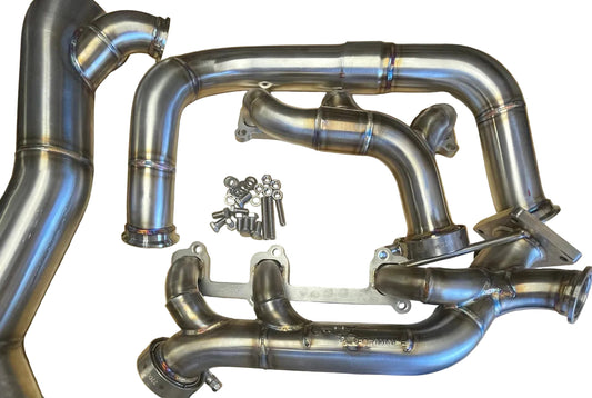 CRUZ Performance Stock Style 4 Bolt Headers