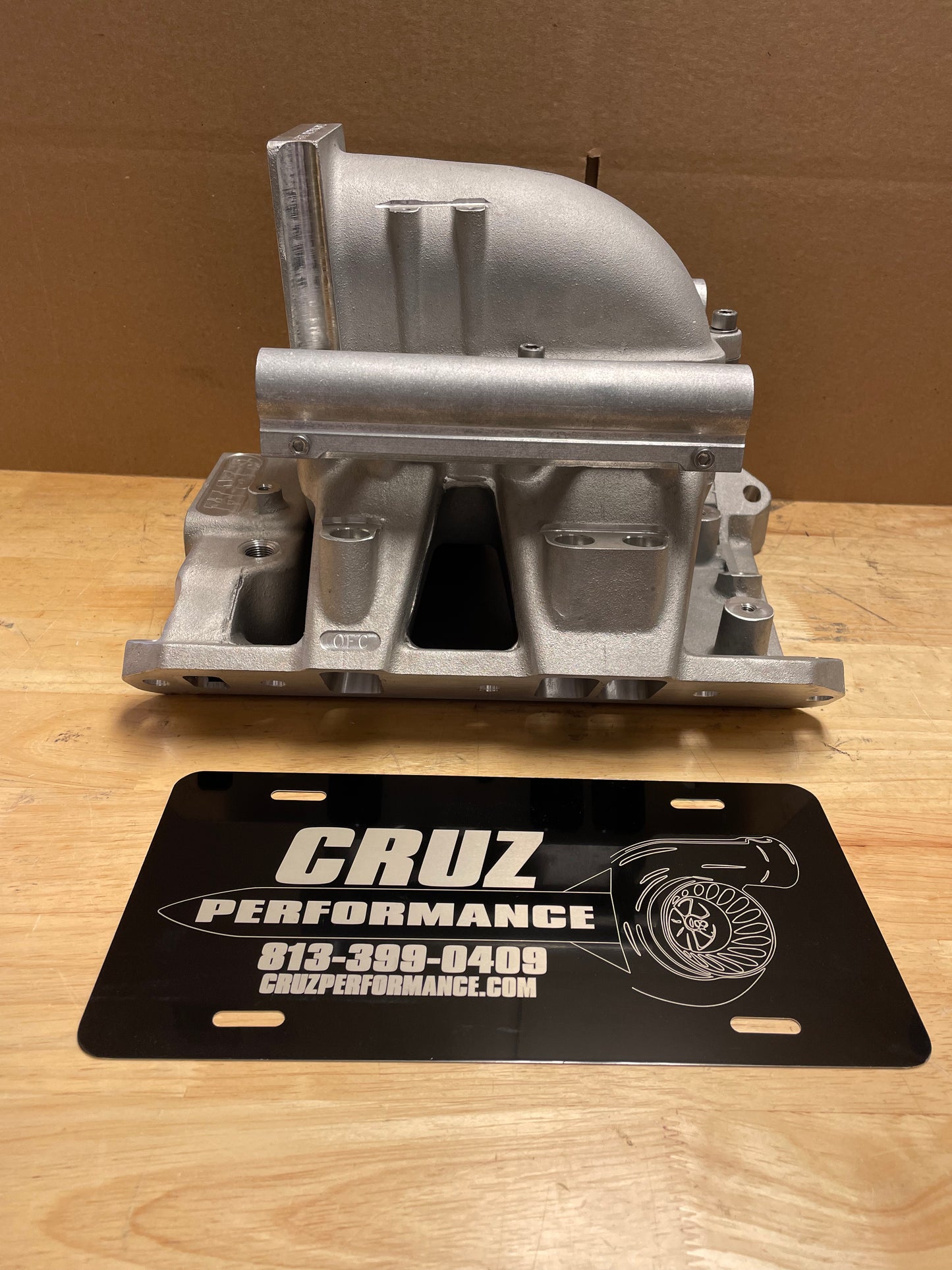 CRUZ Performance Angled Plenum Spacer For Champion Race Intake